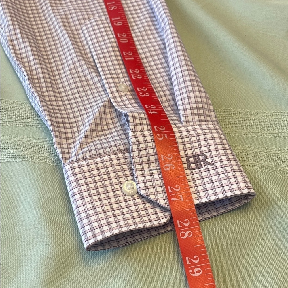 Banana Republic Men's Checkered Button Down Shirt size XXL BRAND NEW - Picture 6 of 6